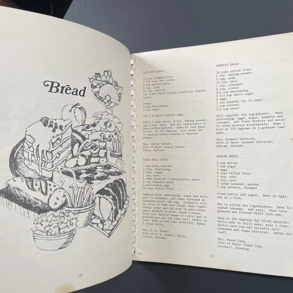 VTG 1970 KFYR Radio Station VIP Cookbook Vintage Recipe Book Kitchen Collectible